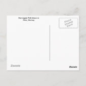 Noorse Schoolkinderen in Noors Folk Museum Briefkaart (Achterkant)