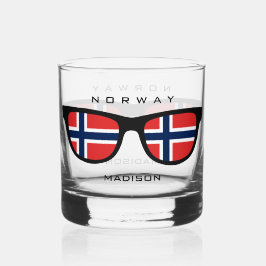 Noorse Shades aangepaste naam Whisky Glas