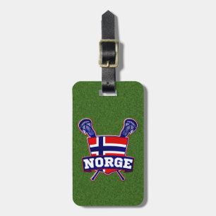 Noorse Sjabloon Lacrosse Bagagelabel