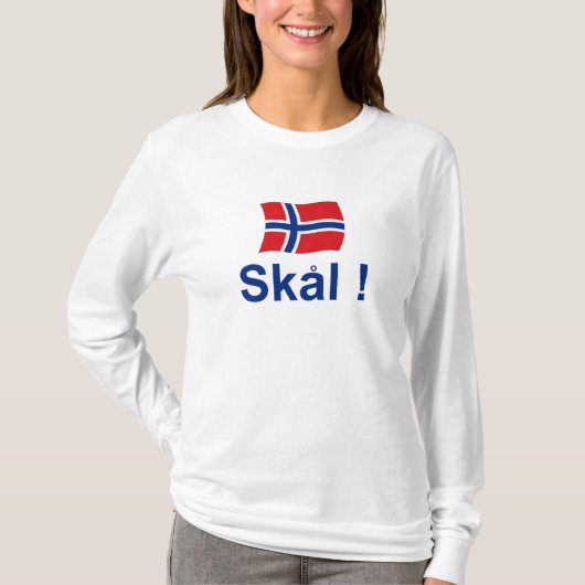 Noorse skal! (Proost) T-shirt (Voorkant)