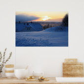 Noorse sneeuw poster (Keuken)