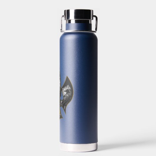 Noorse speer waterfles (Achterkant)