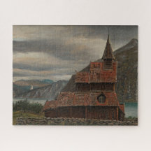 Noorse Staafkerk (door Knud Baade)