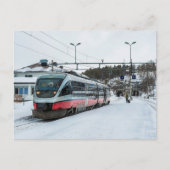 Noorse staatsspoorwegen BM 93 op Dombås 2016 Briefkaart (Voorkant)