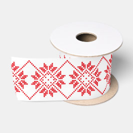 Noorse Sweater Style. Satijnen Lint