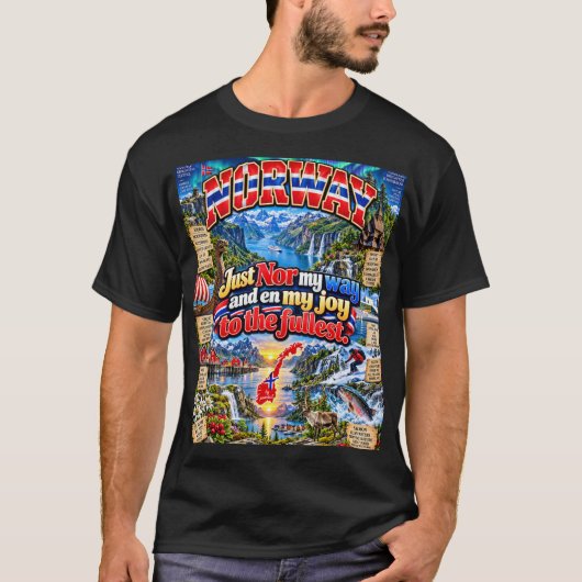 Noorse T-shirt (Voorkant)