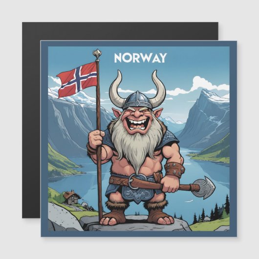 Noorse trol (Voorkant / Achterkant)