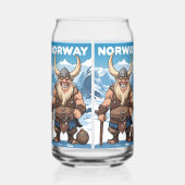 Noorse trol blikvorm glas (Voorkant)