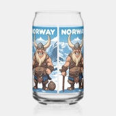 Noorse trol blikvorm glas (Links)