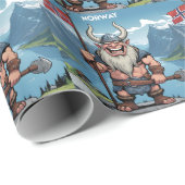 Noorse trol cadeaupapier (Rol Hoek)