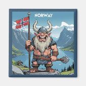 Noorse trol magneet (Voorkant)