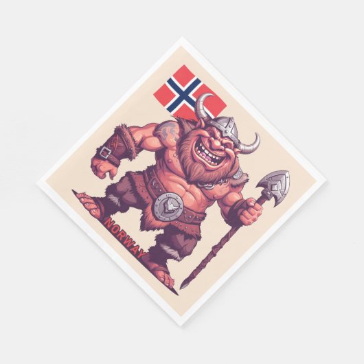 Noorse trol servet (Hoek)