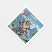 Noorse trol servet (Hoek)