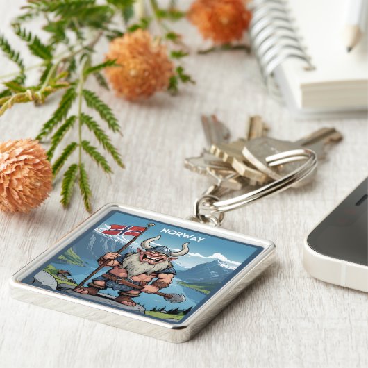 Noorse trol sleutelhanger (Zijkant)