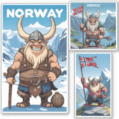 Noorse trol sticker (Voorkant)