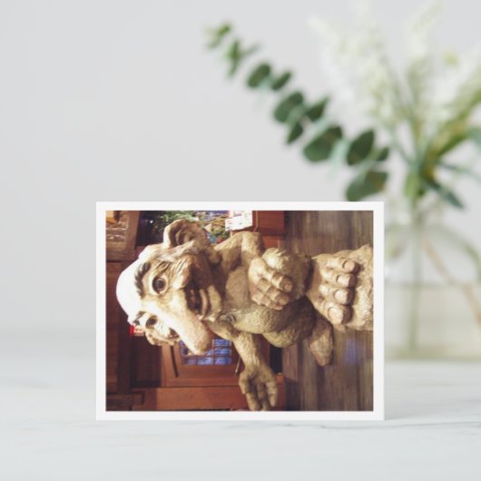 Noorse troll Post Card Briefkaart (Staand voorkant)