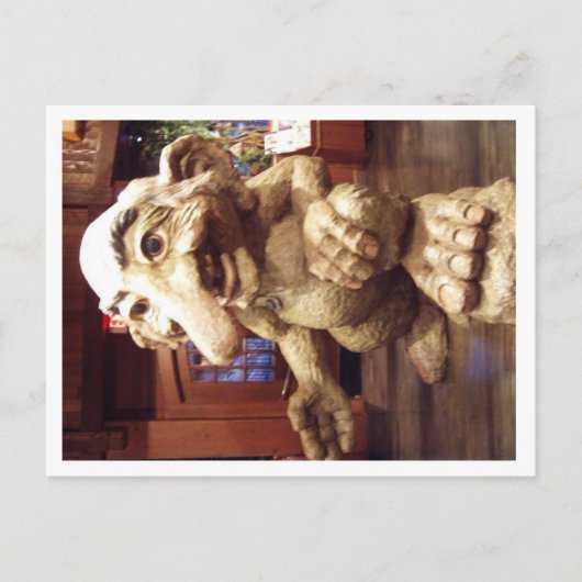 Noorse troll Post Card Briefkaart (Voorkant)