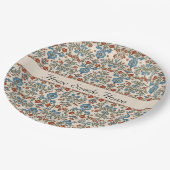 Noorse Tuin, maatwerk Papieren Bordje (Gekanteld)