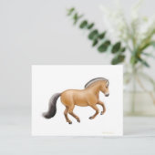 Noorse uitnodiging voor paarden voor Fjord (Staand voorkant)