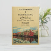Noorse uitnodiging voor weddenschappen (Staand voorkant)