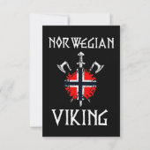 NOORSE VIKING KAART (Voorkant)
