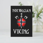 NOORSE VIKING KAART (Staand voorkant)