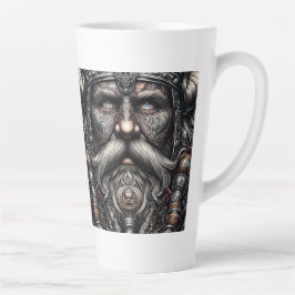 Noorse Viking krijger Latte mok 0,35 l & 0,5 l