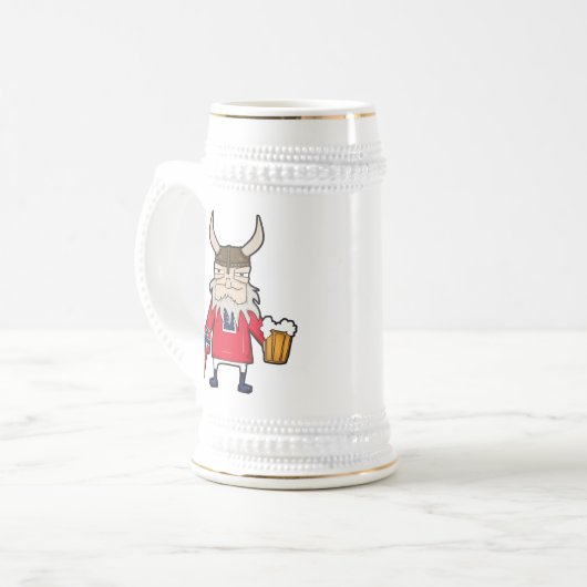 Noorse Viking-Mok Bierpul (Voorkant links)