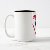 Noorse Viking Tweekleurige Koffiemok (Links)