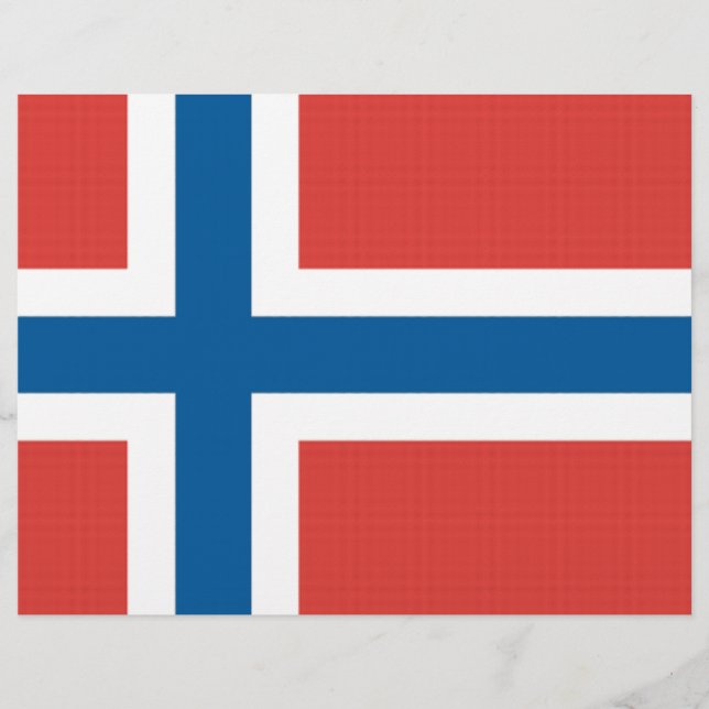 Noorse vlag (Voorkant)