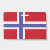Noorse vlag badge (Achterkant)