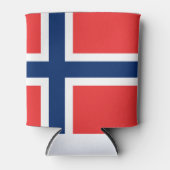 Noorse vlag blikjeskoeler (Voorkant)