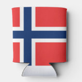 Noorse vlag blikjeskoeler (Achterkant)