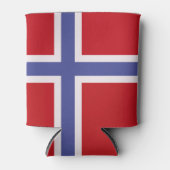 Noorse vlag blikjeskoeler (Voorkant)