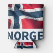 Noorse vlag blikjeskoeler (Voorkant)