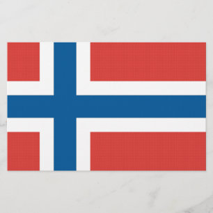 Noorse vlag briefpapier