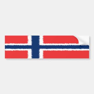 Noorse vlag bumpersticker