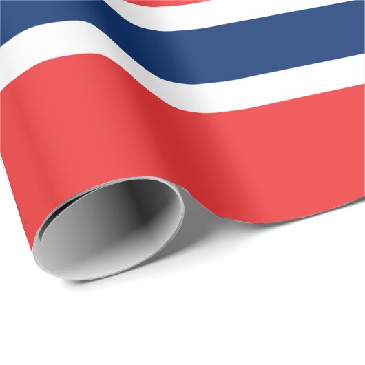 Noorse vlag cadeaupapier (Rol Hoek)