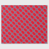 Noorse vlag cadeaupapier (Vlak)
