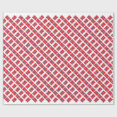 Noorse vlag cadeaupapier (Vlak)