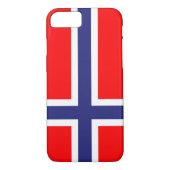 Noorse vlag Case-Mate iPhone case (Achterkant)