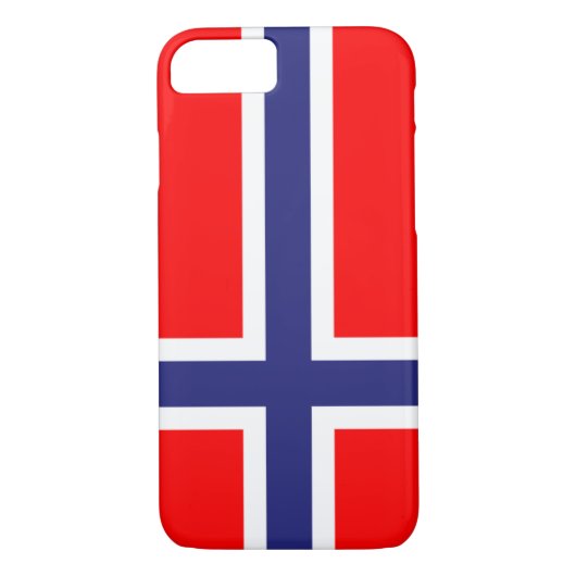 Noorse vlag Case-Mate iPhone case (Achterkant)