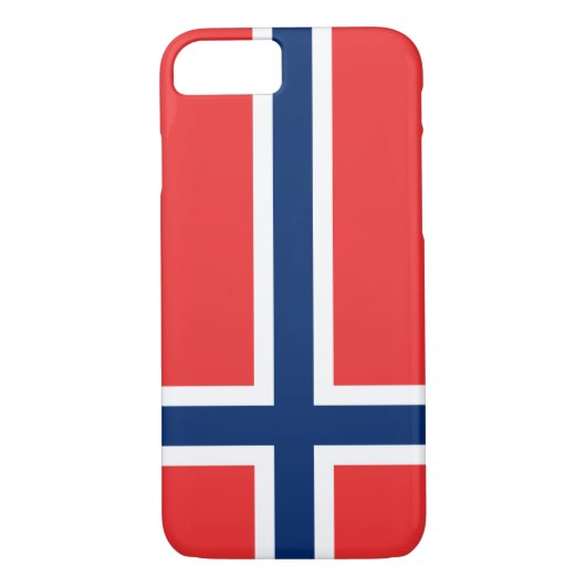 Noorse vlag Case-Mate iPhone case (Achterkant)