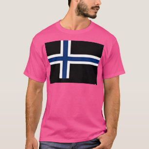 Noorse vlag Cool Norge vlag Noorse vlaggen T-shirt