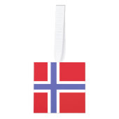 Noorse vlag decoratie (Voorkant)