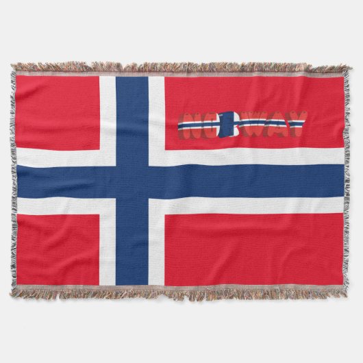 Noorse vlag deken (Voorkant)
