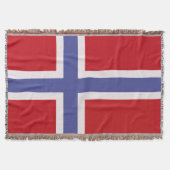 Noorse vlag deken (Voorkant)