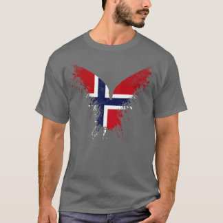 Noorse vlag Eagle T-shirt