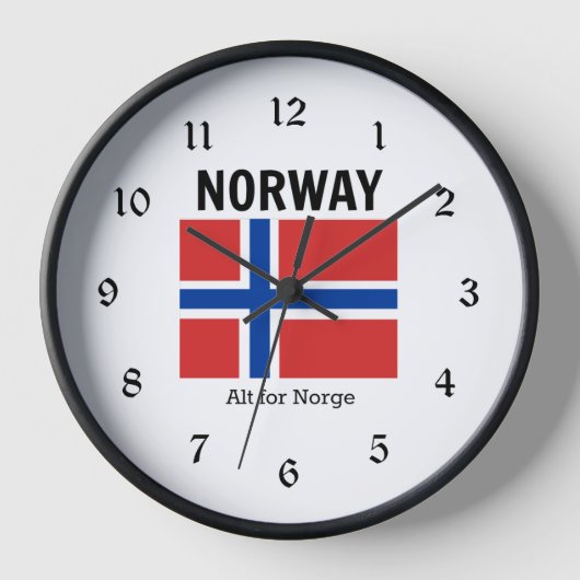 Noorse vlag en Motto (Voorkant)