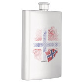 Noorse vlag flacon (Rechts)